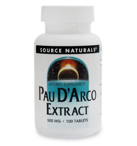 Pau D'Arco, 500mg, 100 Tablets